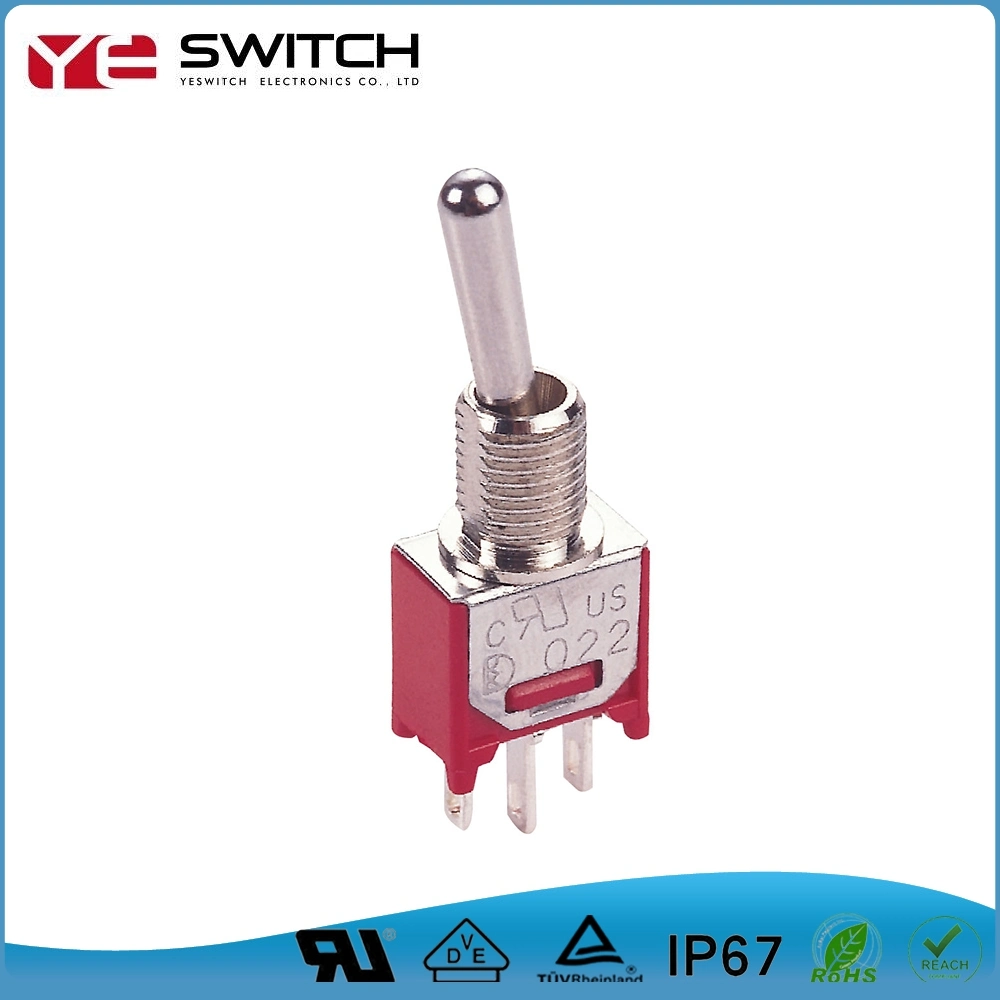 UL Quality Stainless Steel Latched Metal Toggle Switch Supplier