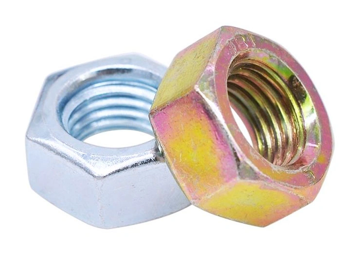 DIN934 Stainless Steel Hexagon Nut SS304 SS316 Metric Hex Nuts