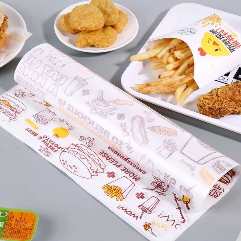 Customize Wrap Packaging Paper Greese Proof Paper Food Grade Paper Wholesale/Supplier