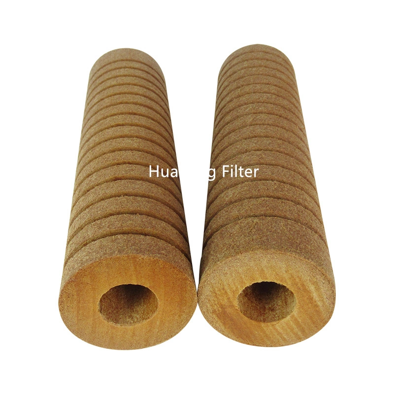 Huahang 1 5 10 micron Phenolic resin filter cartridge for paint and ink