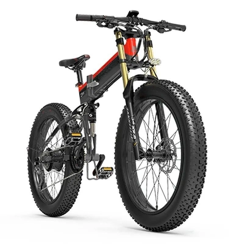 Elektro-Fahrrad Lithium-Batterie 26 Zoll Fat Tire Mountain Bike Falten