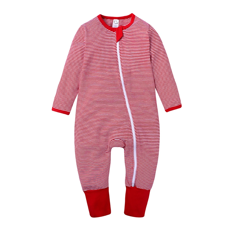 Newborn Infant Zipper Onesie Pajamas Jumpsuit Clothes for Baby Boys Girls Bamboo Baby Romper