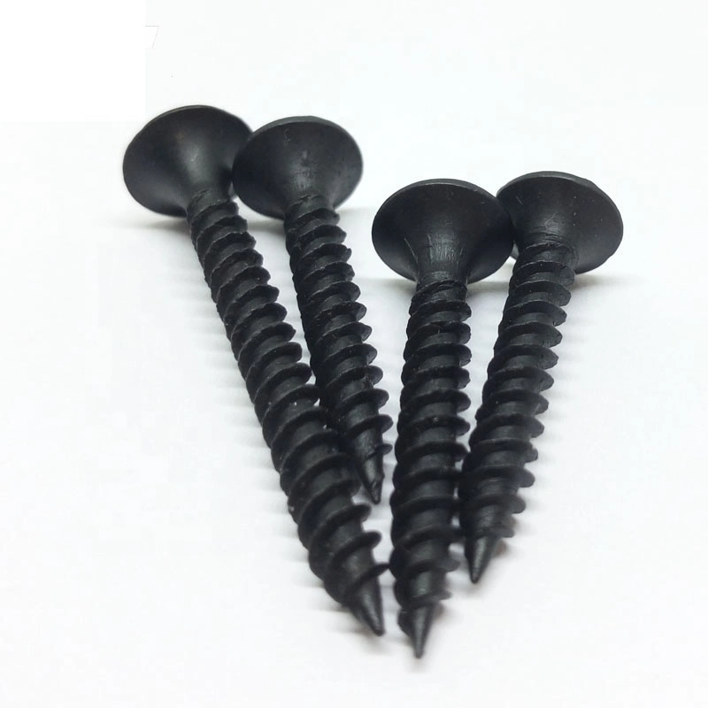 Customized Black Aluminum Hot DIP Galvanized Steel Screw Stainless Steel