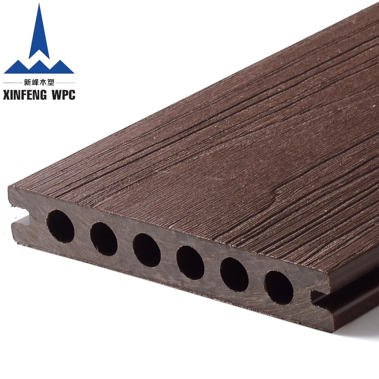 Anti-Slip and Waterproof WPC Coextruded Flooring Board with High Strength