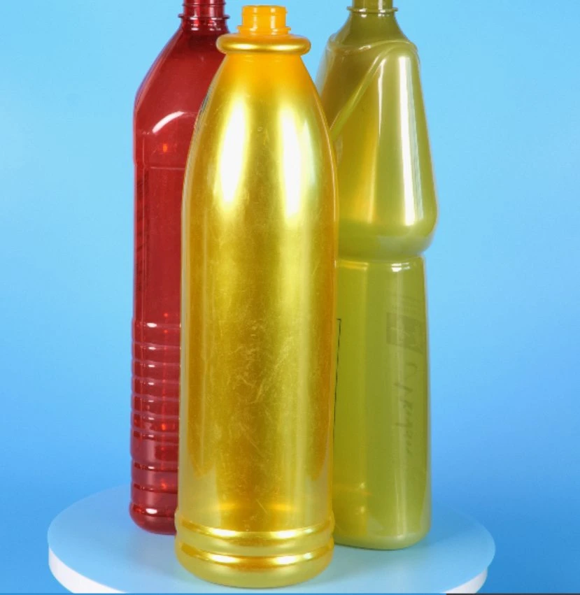 Car Gasoline Engine Oil Fuel Additive Empty Yellow Oil Bottle Packaging Plastic Bottles