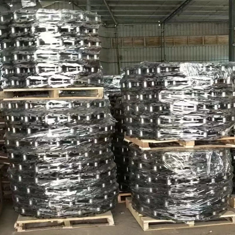 Stainless Track Chain Track Chain for Excavator Link Track Assy Bulldozer Excavator Undercarriage Parts 228mc-41000