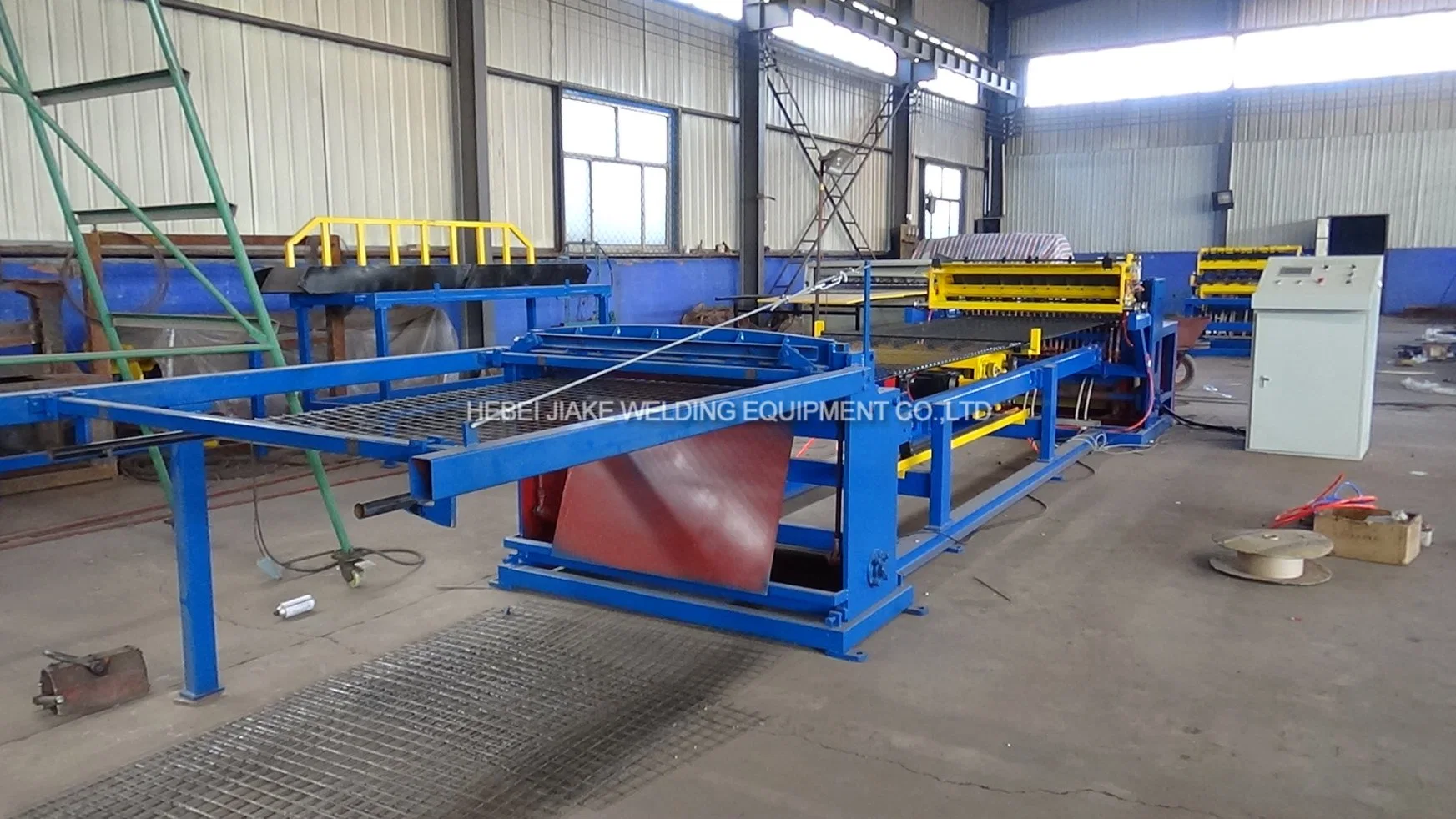 Steel Galvanized Wire Hen Cage Mesh Welding Machine