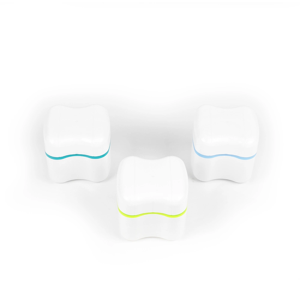 Denture Organizer Dental False Teeth Storage Box Cleaning Teeth Cases