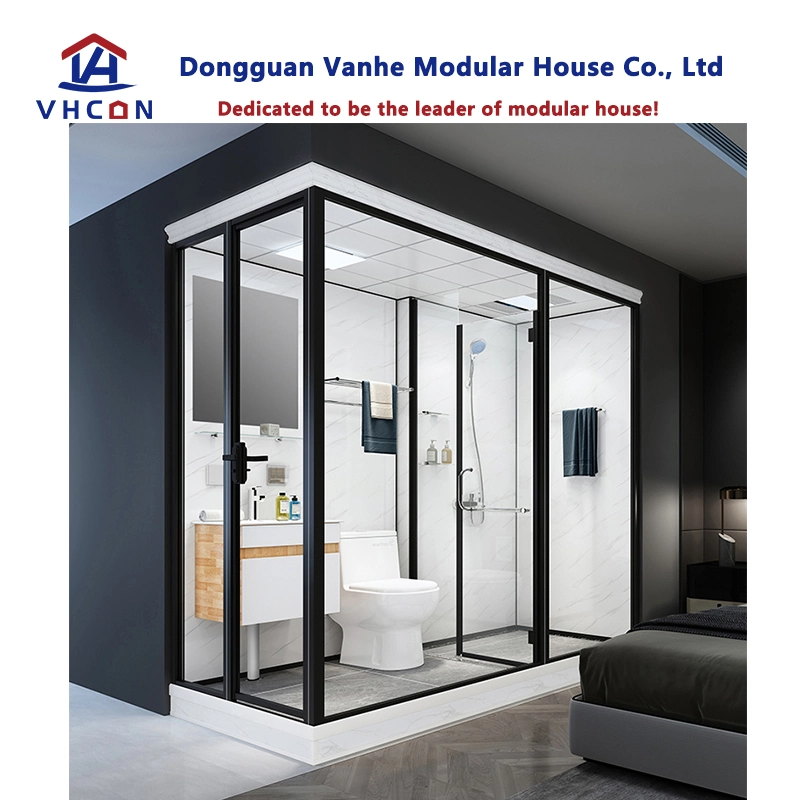 Economical Portable Easy to Install Custom Prefab Integrated Design Fabricated Freestanding Fancy European Modular Bathroom Pods with Toilet