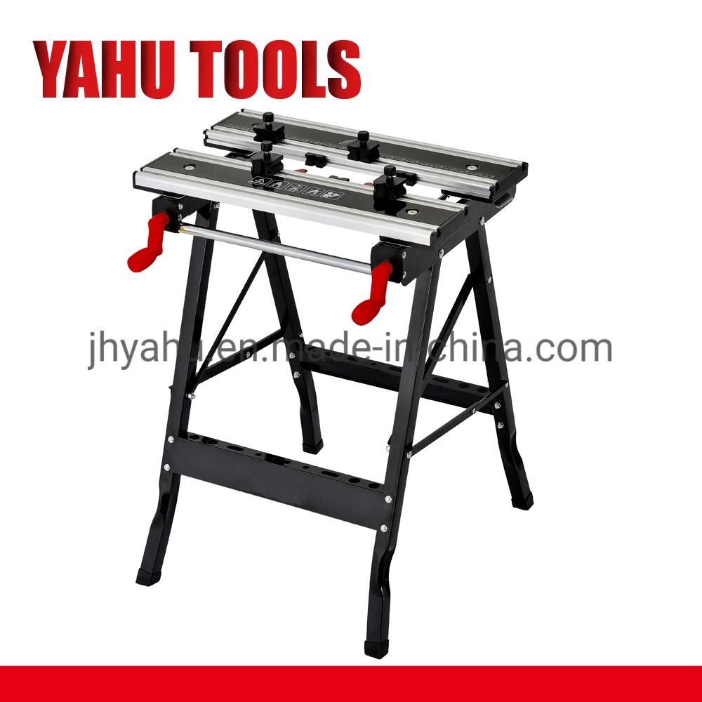 Taller de garaje de metal pesado de acero inoxidable Workbench Workbench herramienta