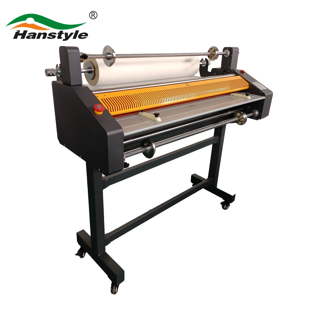 1100 Large Format Double Sides Economic Paper Roll Laminator with Big Film Roll