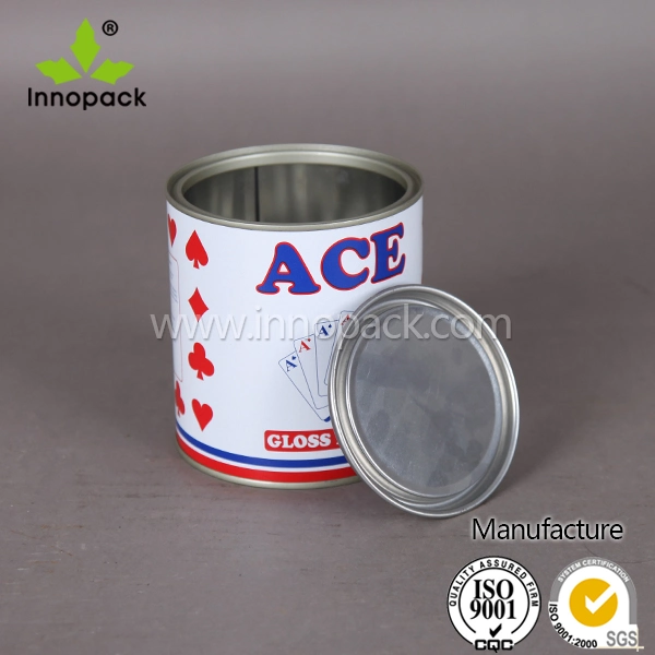 1 Gallon Paint Tin Cans with Lid 5 Liter Metal Tin Can Wholesale