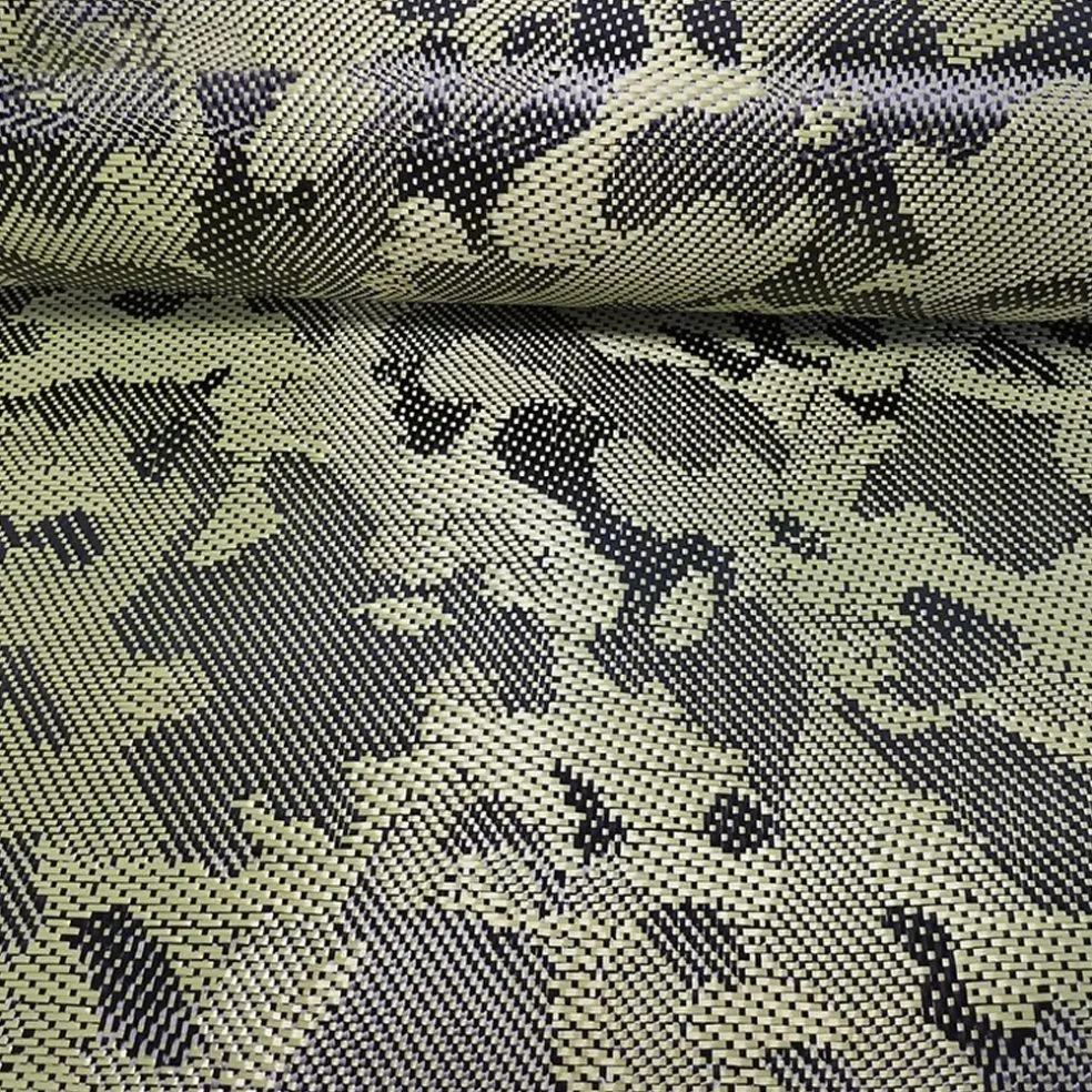 Ткань Carbon Fibre арамидного волокна композитная ткань Camouflage Carbon Fibre Ткань