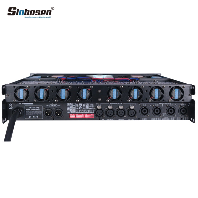 Panneau rouge22000q Professionnel amplificateur de puissance FP 10000 watts circuit amplificateur audio