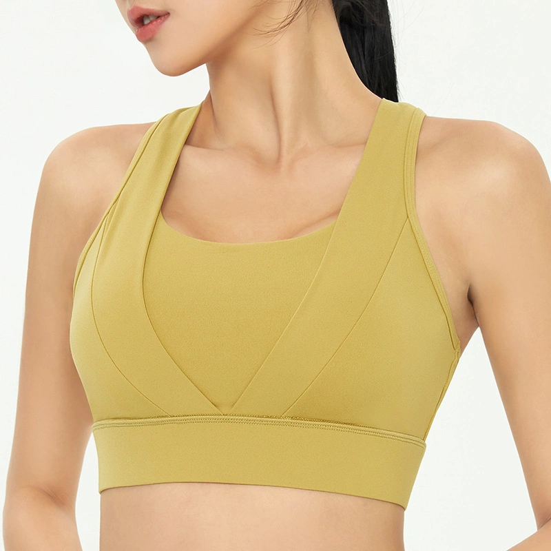 Sous-vêtements de sport femmes exécutant de remise en forme de soutien-gorge High-Strength résistant aux chocs