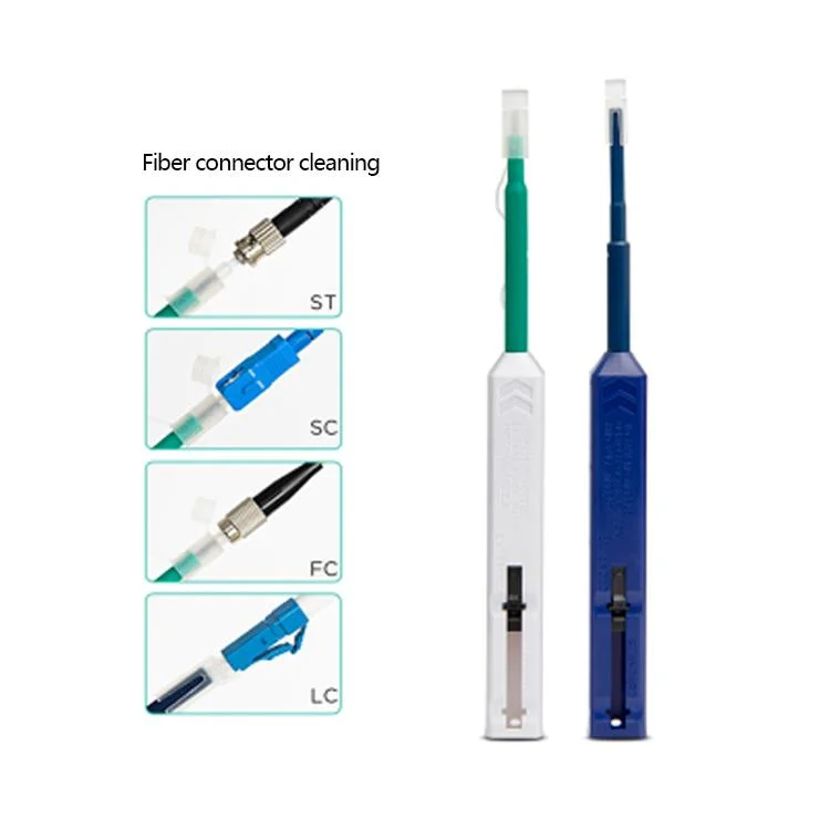 Чистящее перо SC St FC LC Fiber Optic Cleaner Pen Инструмент для очистки оптоволокна