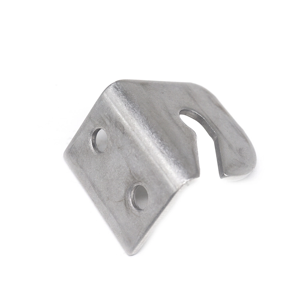 China Custom Metal Alloy Fabrication Polish L Shaped Mounting Bracket Right Angle Bracket Furniture Fitting Bracket