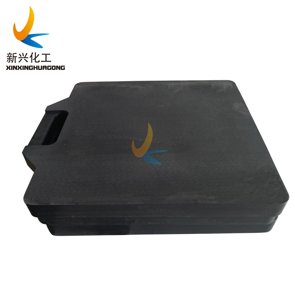 La Chine Fabricant personnalisé de composites PE Heavy Duty Outrigger Crane Pad