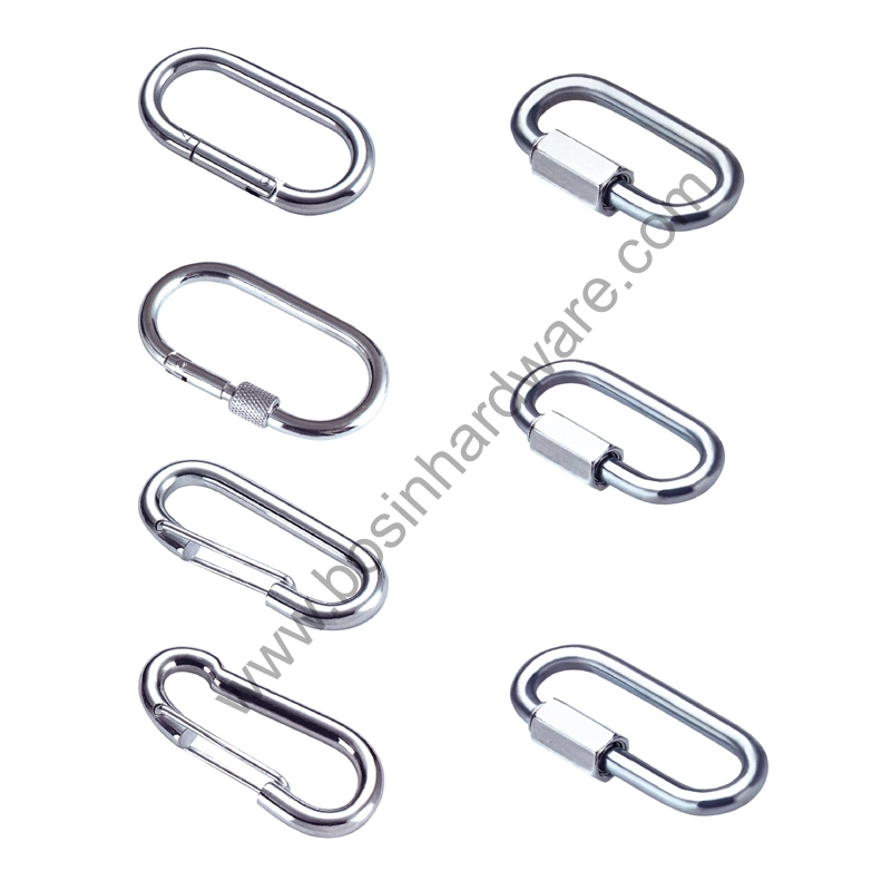 Metal Snap Hook with Eyelet for Wire Cable