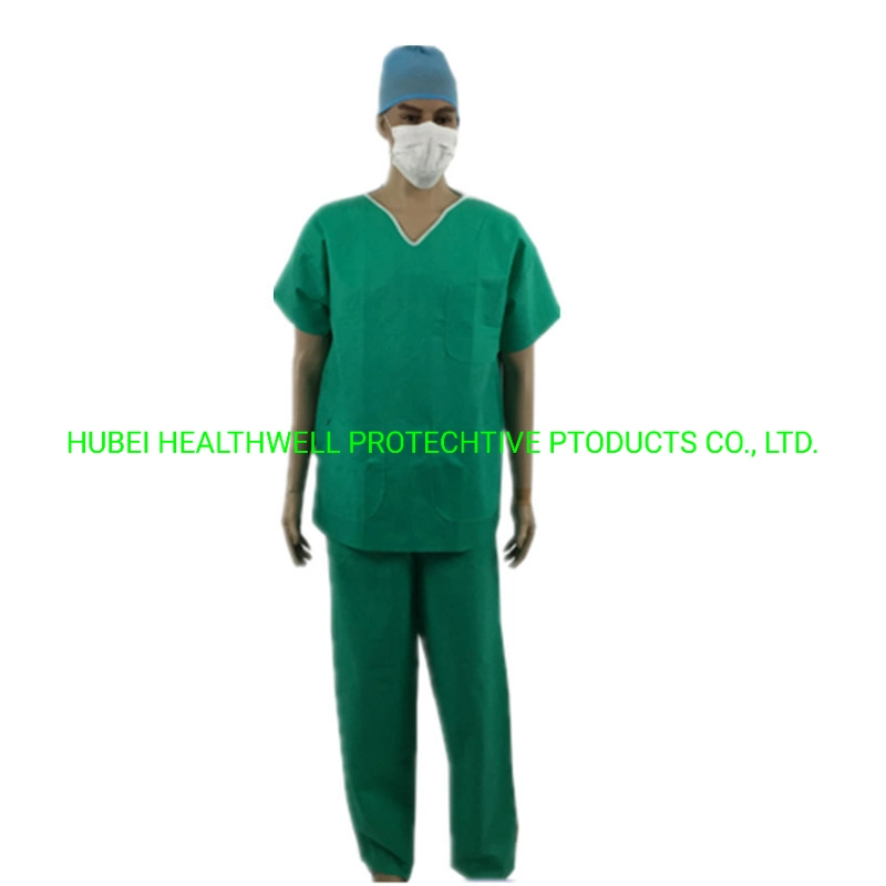 Beautiful Design Medical Round Neck Scrub Clothings Doctor Scrub Suit