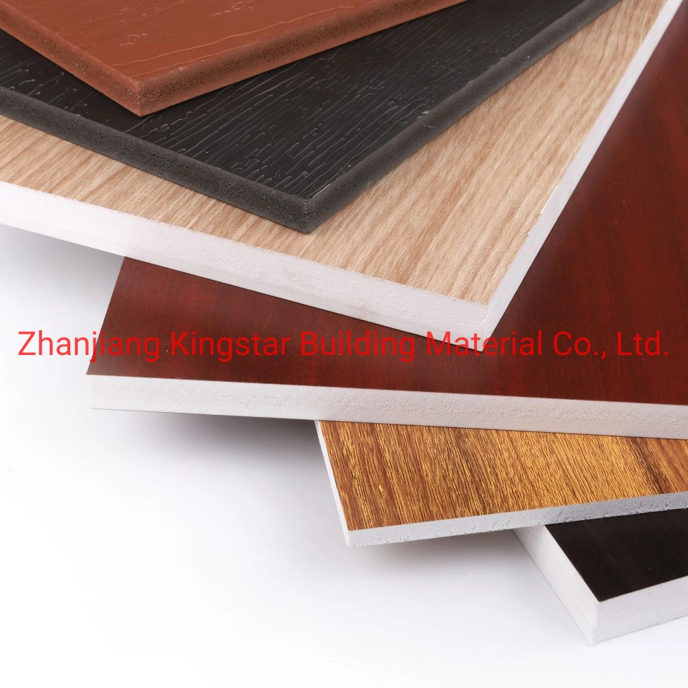 Decorative Waterproof Cabinet 10mm 12mm 18mm Exterior Wall Panel Rigid Flexible Expanded PVC Foam Board