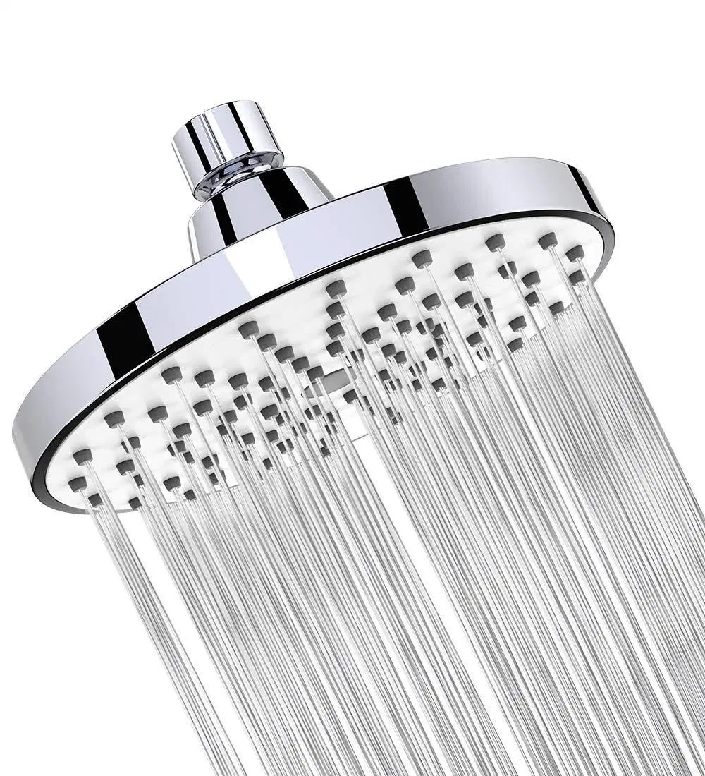 6 Inch Rainfall High Pressure Full Chrome Luxury Shower Head