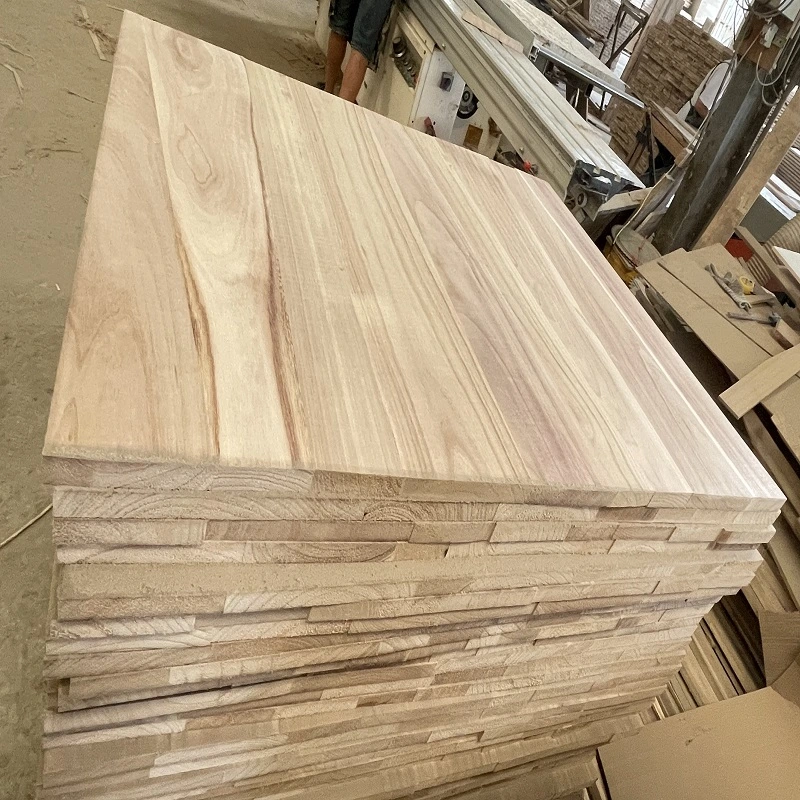 Easy Processing Paulownia Edge Glued Wood Panels for Wooden Craft