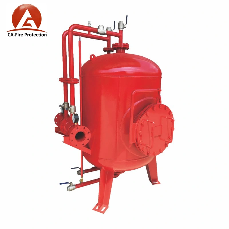 Ca Fire Protection 300L to 10000L Carbon Steel Foam Bladder Tank