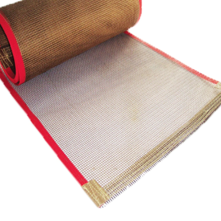 Non-Sticky Kevlar PTFE Open Mesh for Conveyor Belt