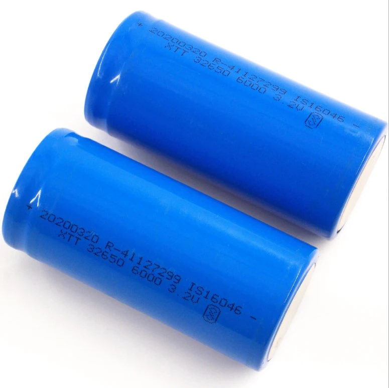 Customizable/Customized Rechargeable Cylinder/Cylindrical 3.2V LiFePO4 32650 32700 Lithium Ion/Li-ion/Li Battery for Battery Pack