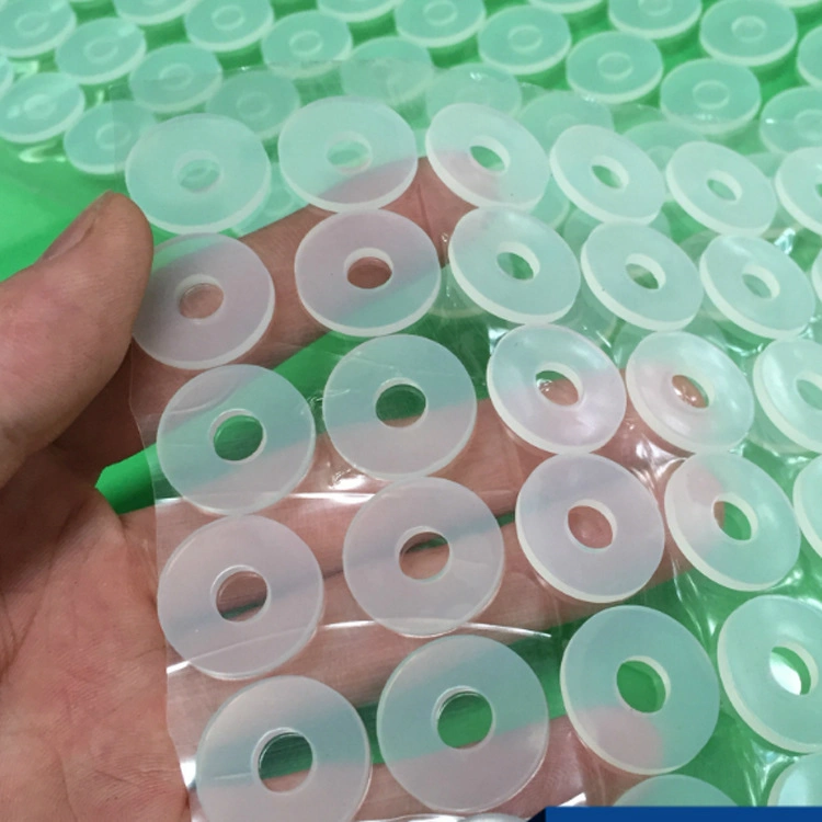 1mm Thick Customized Heat Resistant Soft Transparent Rubber Silicone