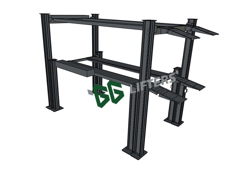 Ascenseurs de stationnement hydrauliques portatifs stockage