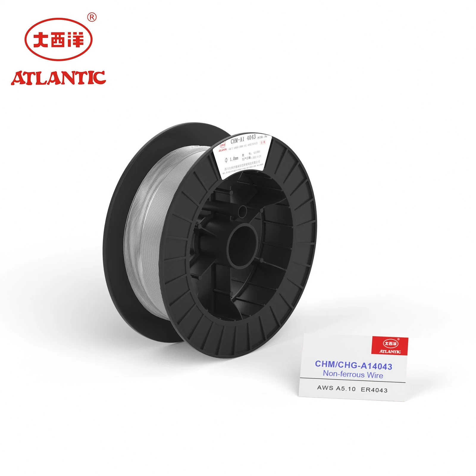 Atlantic 15kg/Spool Er4043 Non-Ferrous Welding Wire MIG Wire for Aluminum