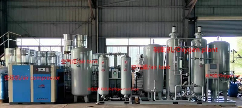 Oxygen Production Device Booster Turbo Expander 20nm3h Oxygen Concentrating Equipment