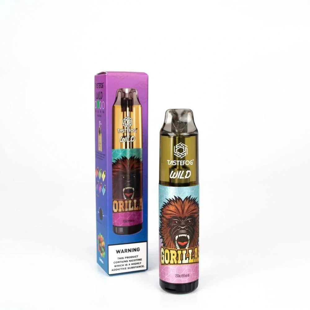 VAPE 7200 Puff Tastefog Wild E Cigarette Randm Vaina de tornado