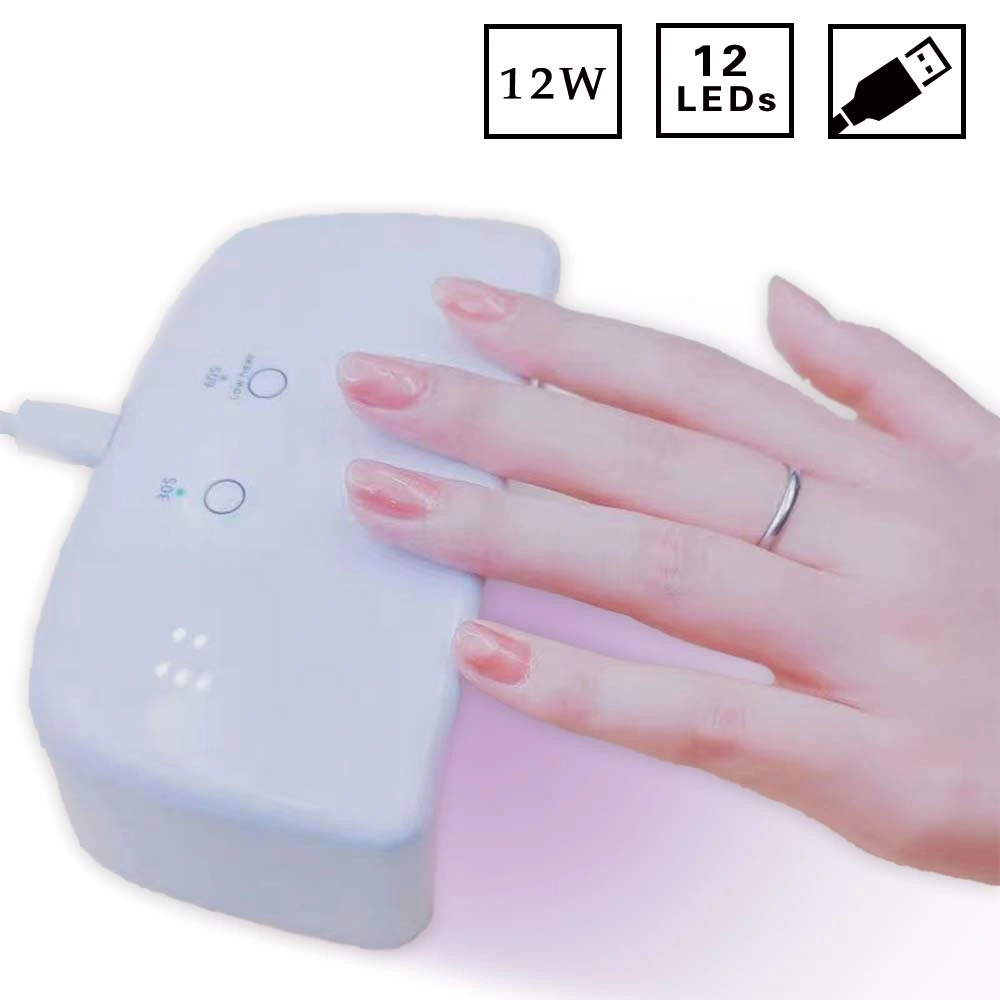 New Arrival 12W Mini UV Nail Lamp Professional Manicure Tools