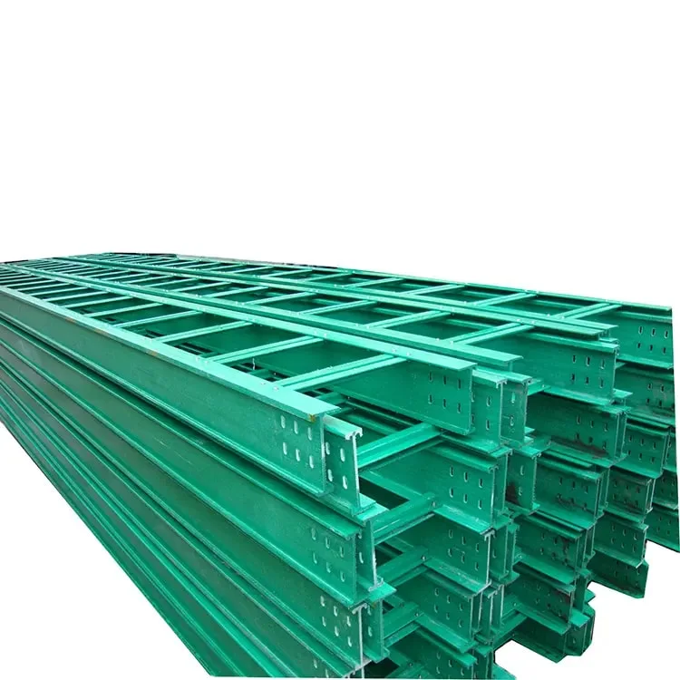 FRP Fiberglass Cable Tray Manufacturer GRP Wire Cable Ladder Tray with Cover