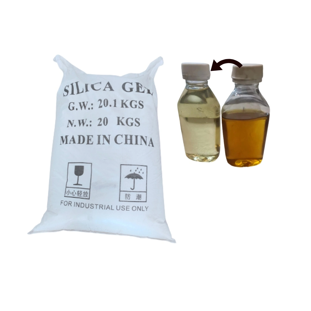 China Made Silica Gel for Bleaching Black Diesel with High Adsorption Capacity