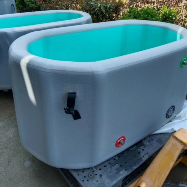 2023 Portable Ice Plunge and Best Portable Ice Bath Tub with Drop Stitch Material