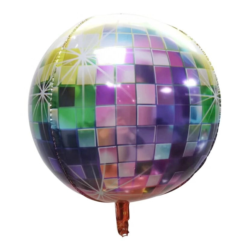 New 22-Inch Laser Colour Disco Ball Decorative Balloon