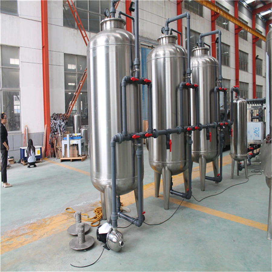 Stainless Steel Pre-Water Treatment Line for Making Mineral Water