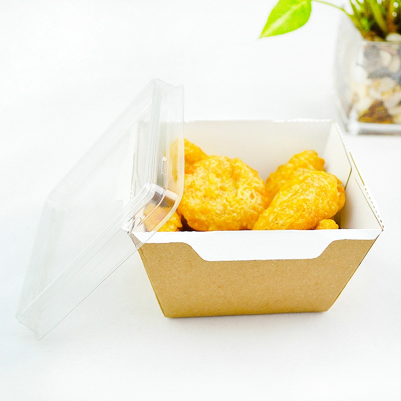 Custom Roast Wings Fry Nugget Fried Chicken Box Disposable Take out Burger Paper Fries Box Fast Food Packaging