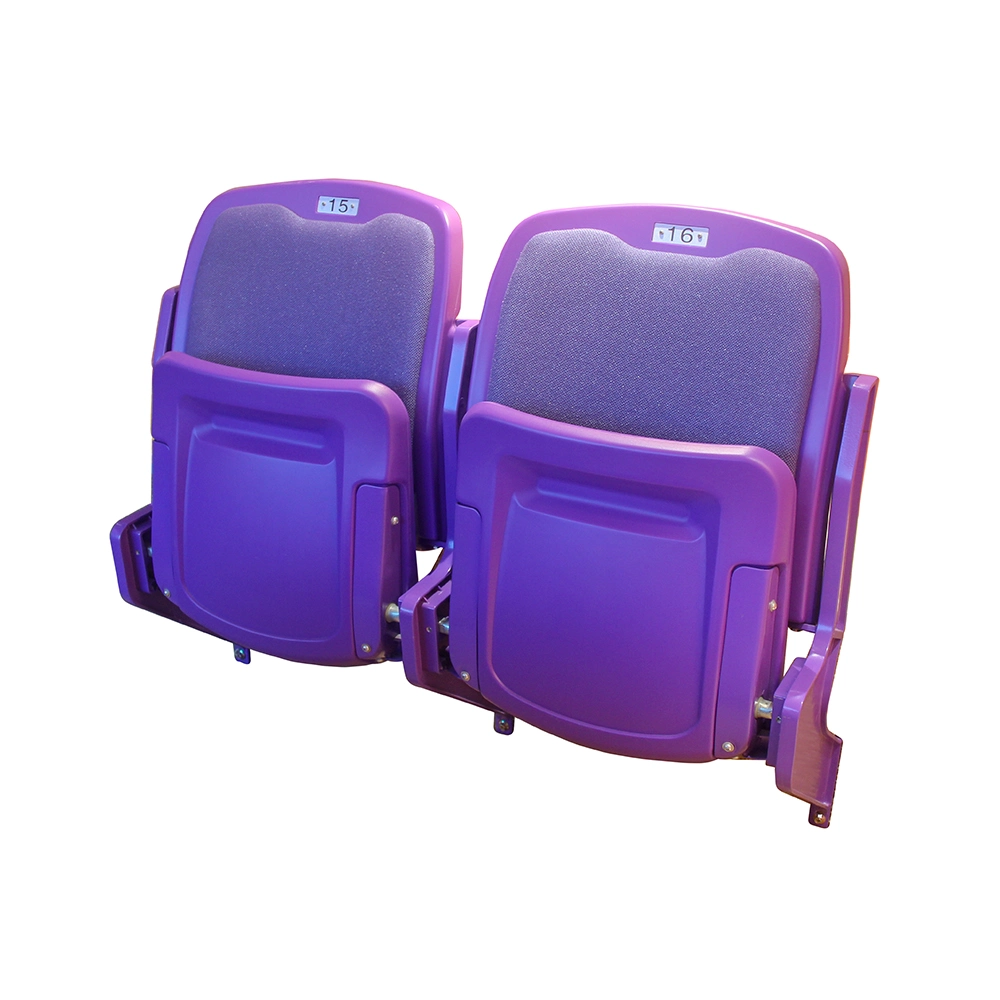 The Best Quality The Cheapest Price SGS En12727 Level 4 HDPE Blow Molded Plastic Chair Bucket Stadium Seat for Bleacher