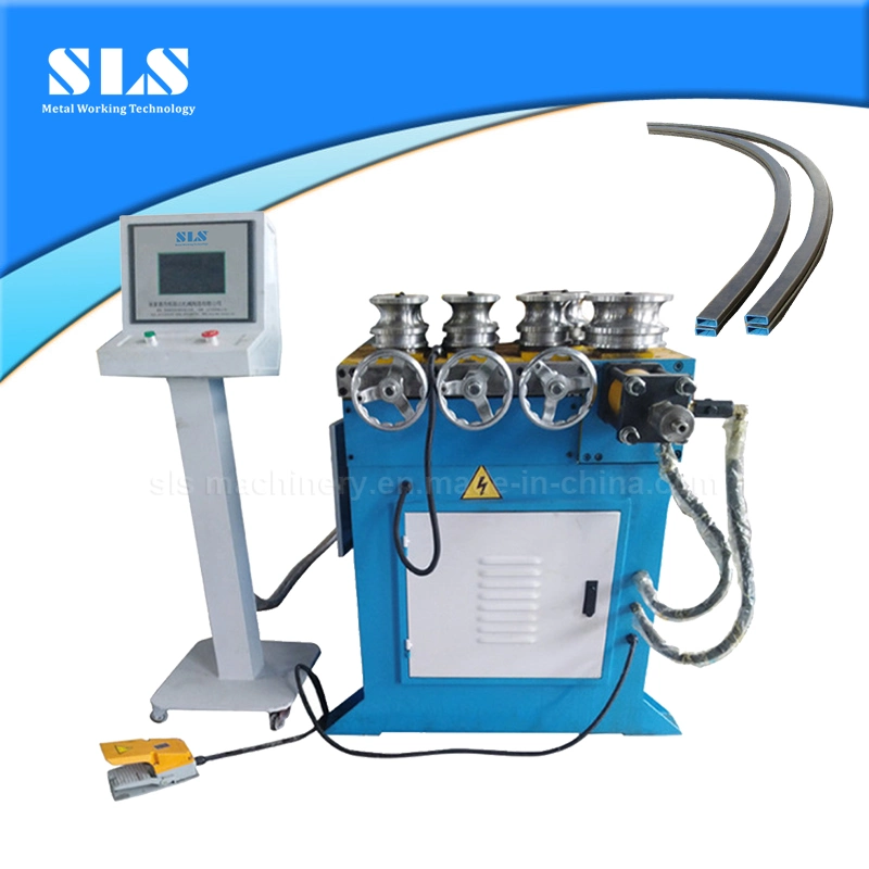 Square Profile or Flat Bar 7-Roller Tube Bender Machines Hydraulic Pipe Roll Bending Equipment