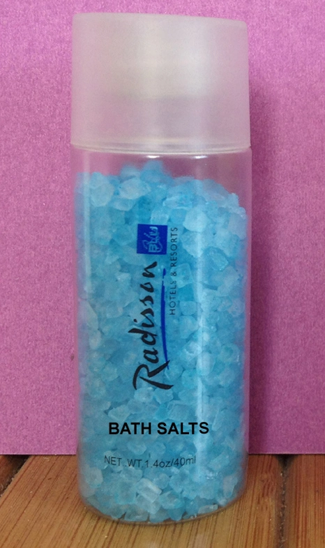 Bath Salts for Hotel Amenities with Bottle Packaged