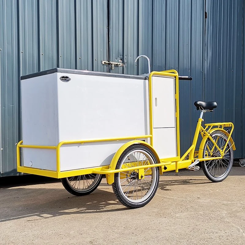 Retail Vending Tricycle Bike Electric Mobile Cafe Trike Coffee Bike