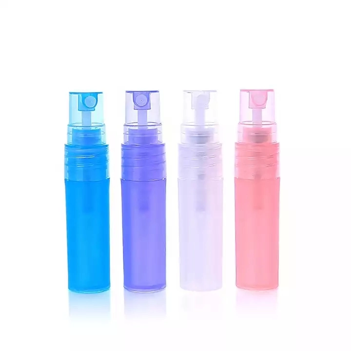 Pink Purple Translucent Blue Spray Perfume Bottle 3ml 5ml 10ml PP Plastic Bottles