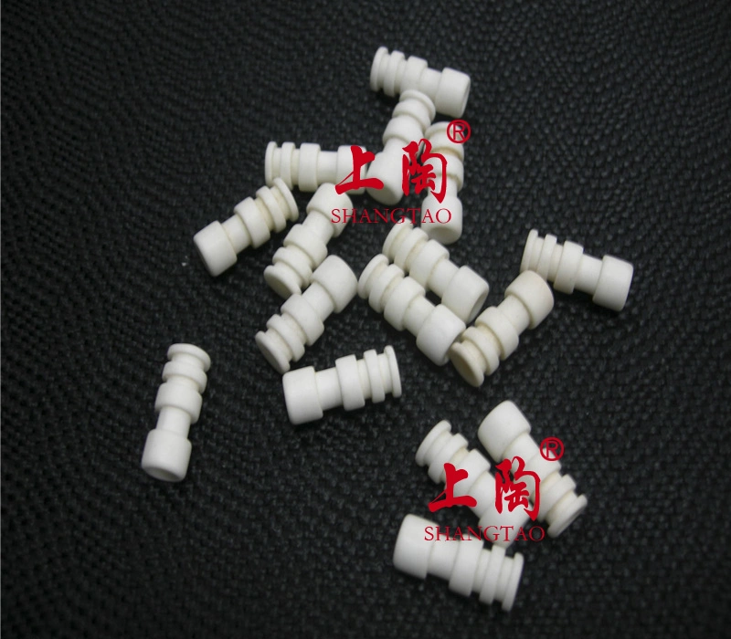 Glazed Alumina Al2O3 Ceramic Igniter Tube