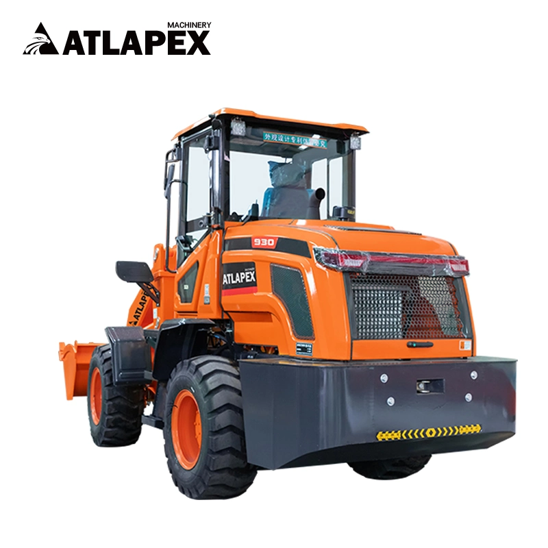 Hydrostatic Loader Articulated Compact Loader Mini Wheel Loader