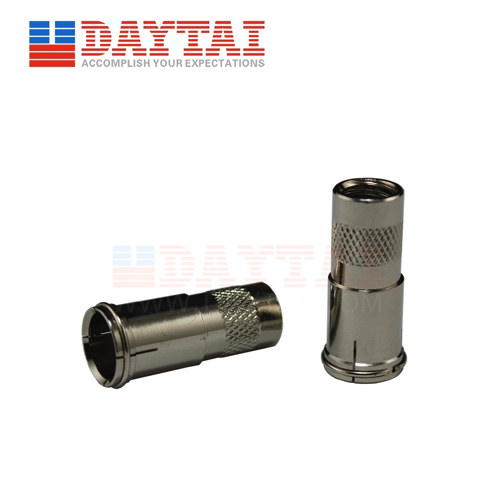 DC~1000MHz 90 Degree RG6 CATV Compression Connector